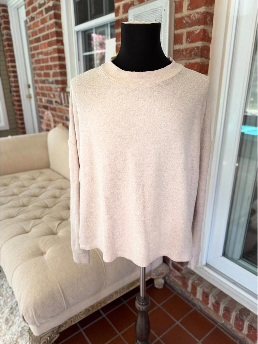 Abound Luxe Tan Sweater - 3X